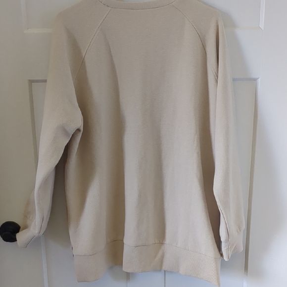 Women's Cream Sweatshirt - Picture 4 of 8